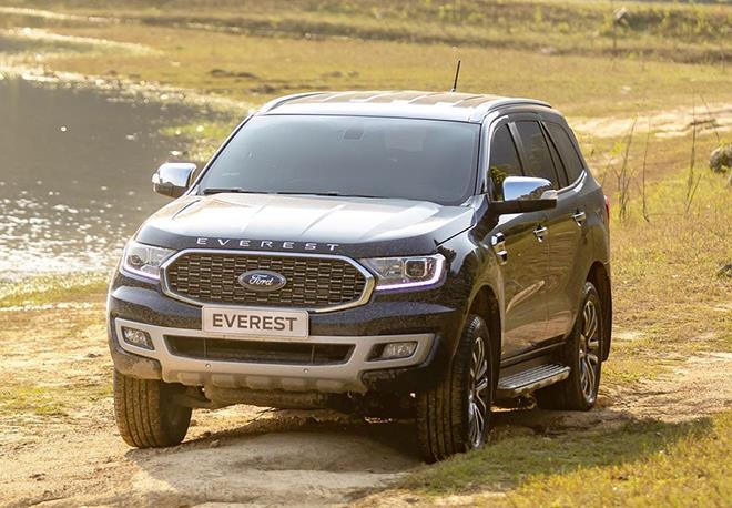 Giá xe Ford Everest lăn bánh tháng 3/2022, hỗ trợ 20 triệu đồng LPTB