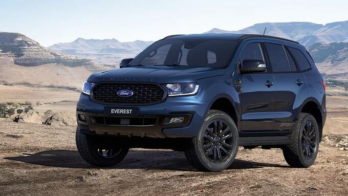 Ford Everest thêm bản Sport giá 1,112 tỷ đồng